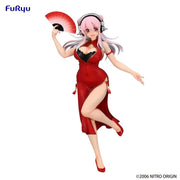 Super Sonico - Chinese Red Dress - Trio Try it Figure