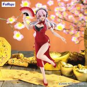 Super Sonico - Chinese Red Dress - Trio Try it Figure