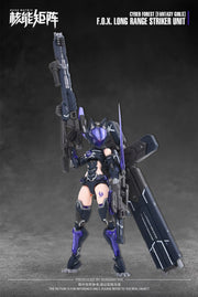 CYBER FOREST FANTASY GIRLS - F.O.X. Long-Range Striker Unit Vivienne Hayha - Plastic Model Kit