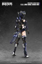 CYBER FOREST FANTASY GIRLS - F.O.X. Long-Range Striker Unit Vivienne Hayha - Plastic Model Kit
