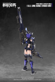 CYBER FOREST FANTASY GIRLS - F.O.X. Long-Range Striker Unit Vivienne Hayha - Plastic Model Kit