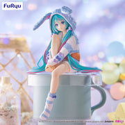 Hatsune Miku - Rabbit Ear Hood Pajama Blue Color - FuRyu Noodle Stopper