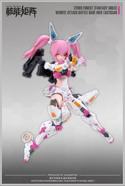 CYBER FOREST FANTASY GIRLS Remote Attack Battle Base Infotechnician Plastic Model Kit