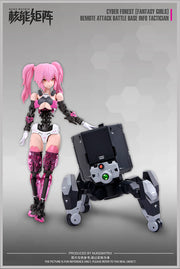CYBER FOREST FANTASY GIRLS Remote Attack Battle Base Infotechnician Plastic Model Kit